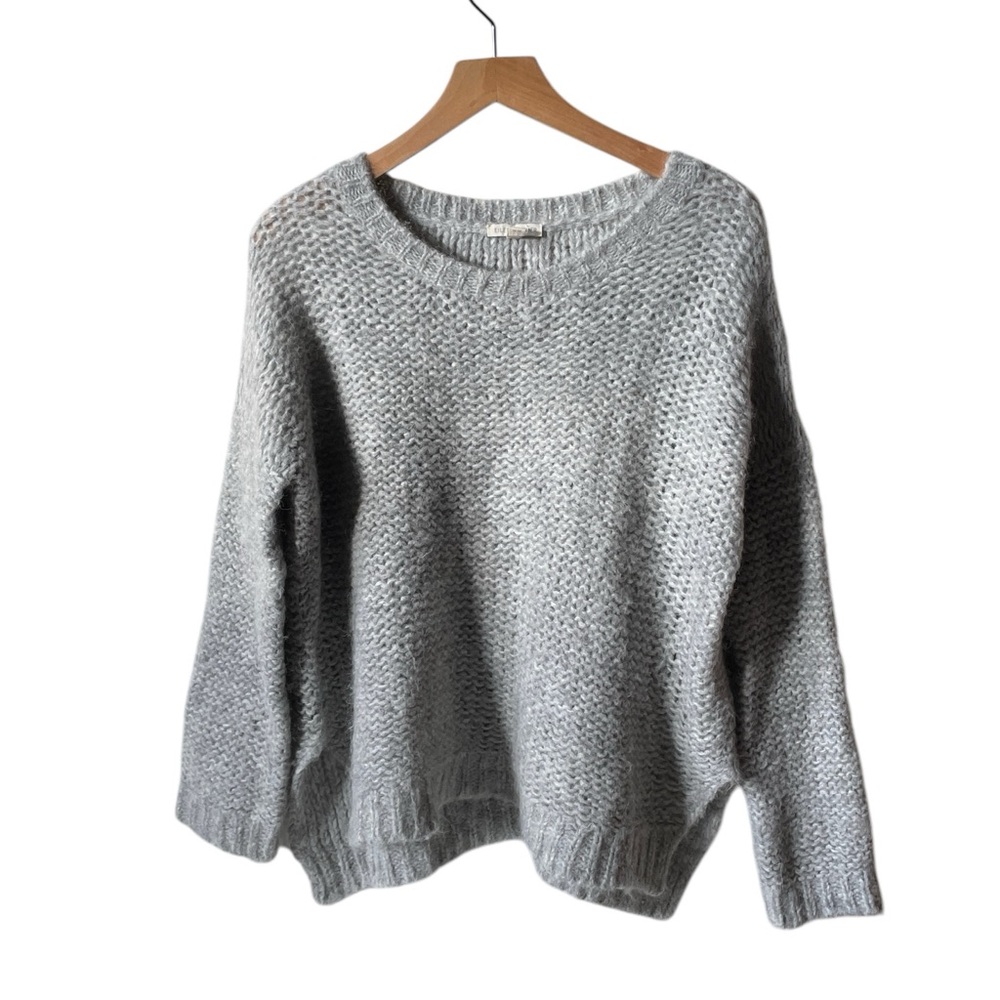 Eileen Fisher Alpaca blend crewneck sweater size M medium